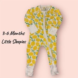 Little Sleepies Citrus Delight Kids Footie